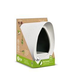 Elho Vogelvoederhuis - Essential Bird Feeder - Grijs