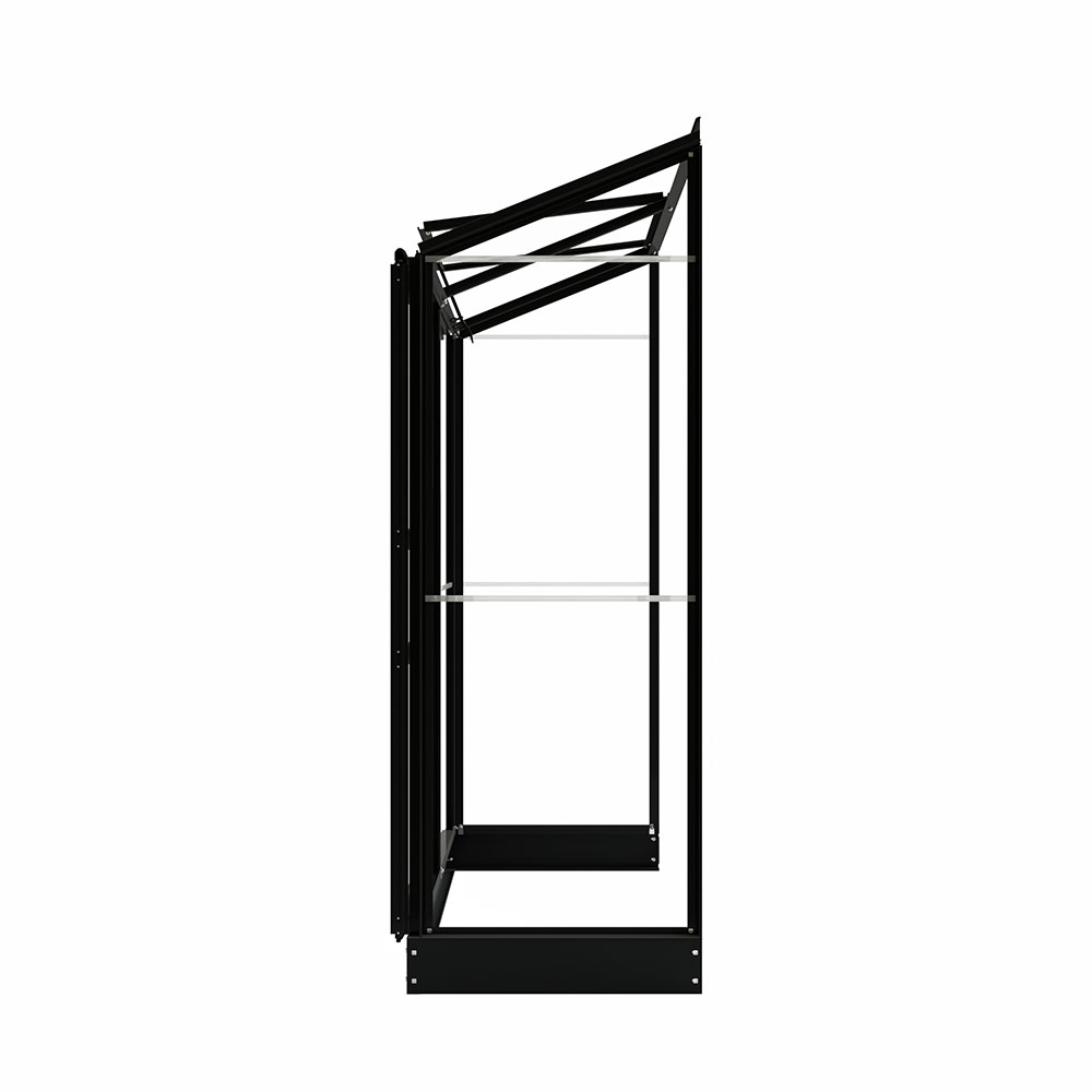 Royal Well Muurkas Emma I – Kweekkas voor Balkon & Terras - Zwart - Afbeelding 4