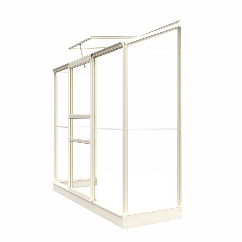 Royal Well Muurkas Emma II – Kweekkas voor Balkon & Terras - Wit - Afbeelding 6