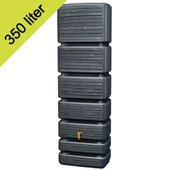 Slim Wandtank Wood Antraciet 330L
