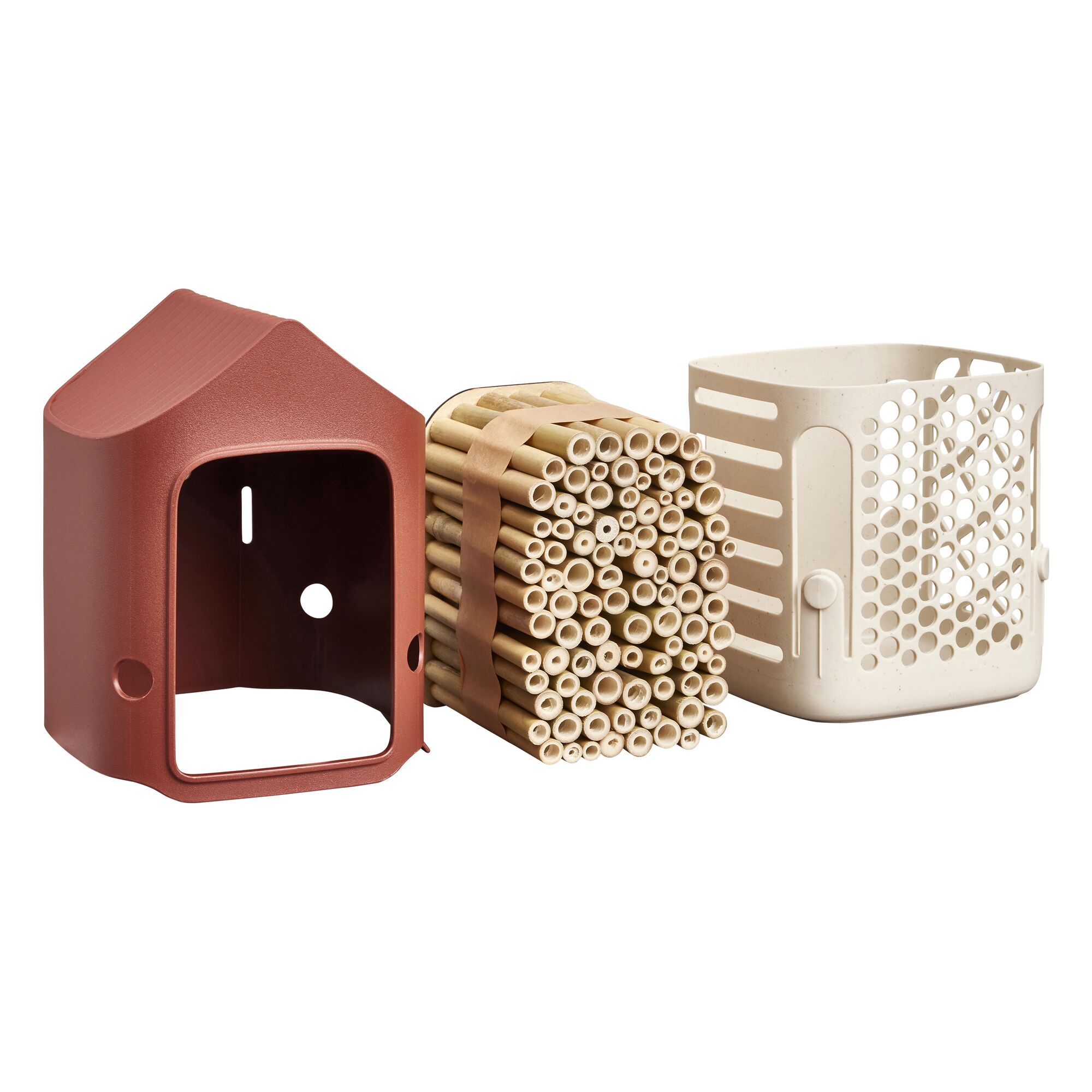 Elho Insectenhotel - Cosy Insect Hotel - Toscaans Rood - Afbeelding 2