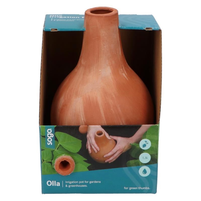 SOGO Olla Terracotta Waterkruik 1,5 Liter