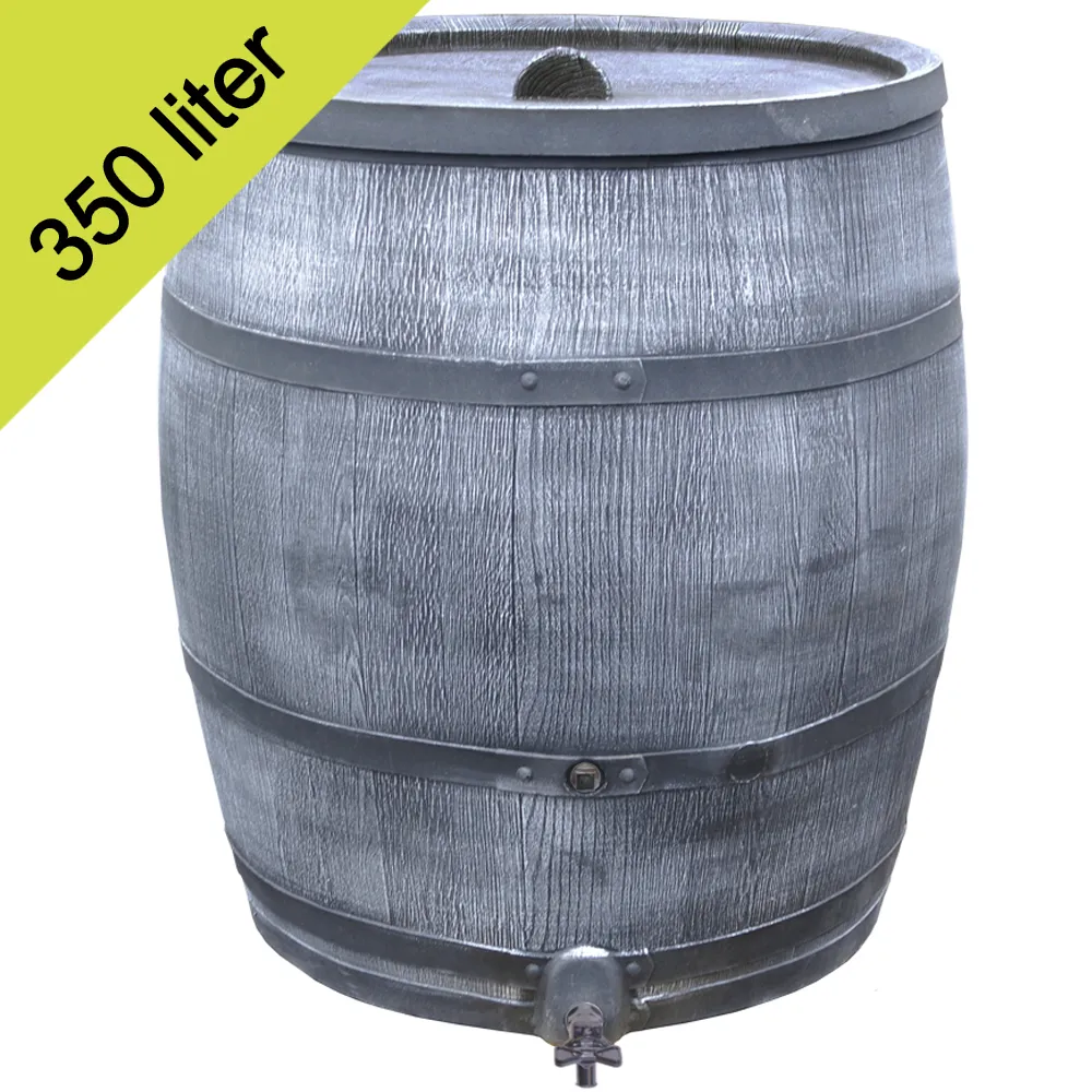 Roto Regenton Houtlook Grijs 360 liter