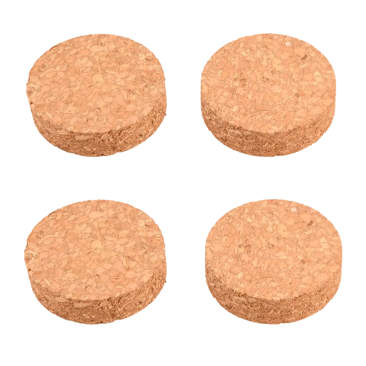 Esschert Design Kurken Potvoetjes - Set van 4 - Afbeelding 3