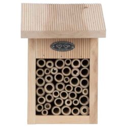 Bijenhuis met bamboe rietjes