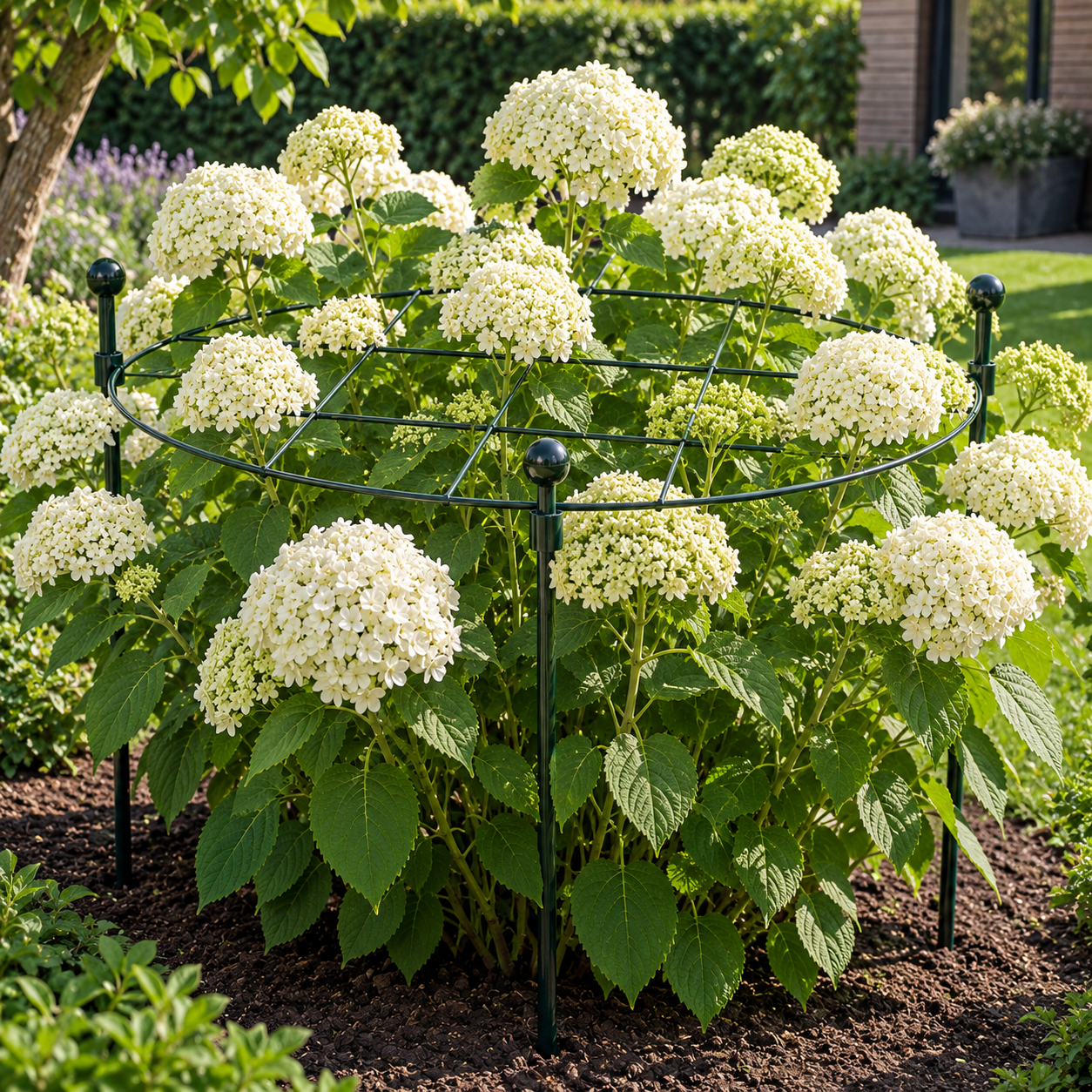 Peacock Groeiraster Annabelle – Hortensia – Rond 75 cm - Afbeelding 2