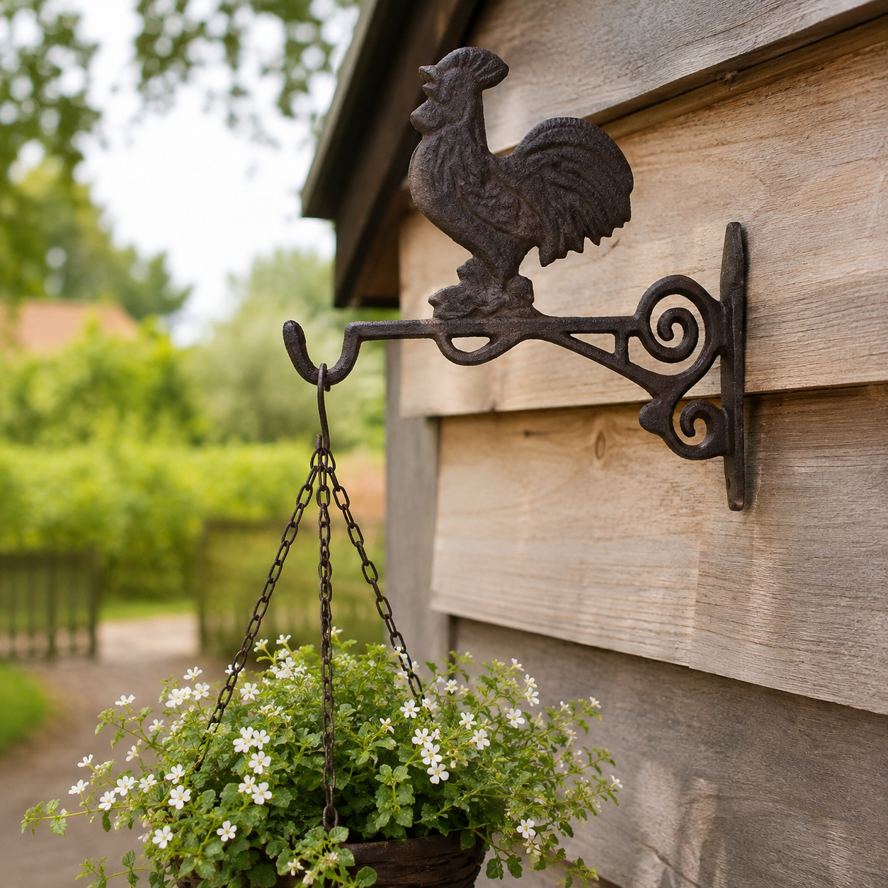 Esschert Design Hanging Basket Haak Gietijzer - Haan - Afbeelding 2