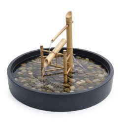 Ubbink Bamboe Watertuimelaar - Decoratief Bamboe Waterornament