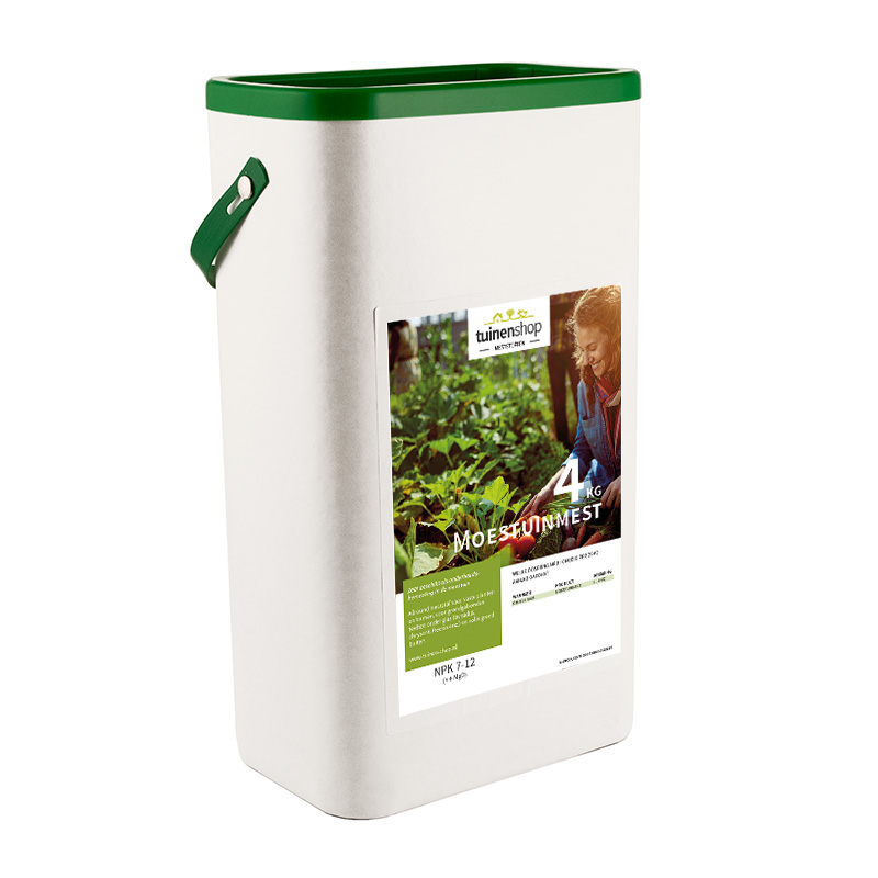 Organisch moestuinmest 4 kg.