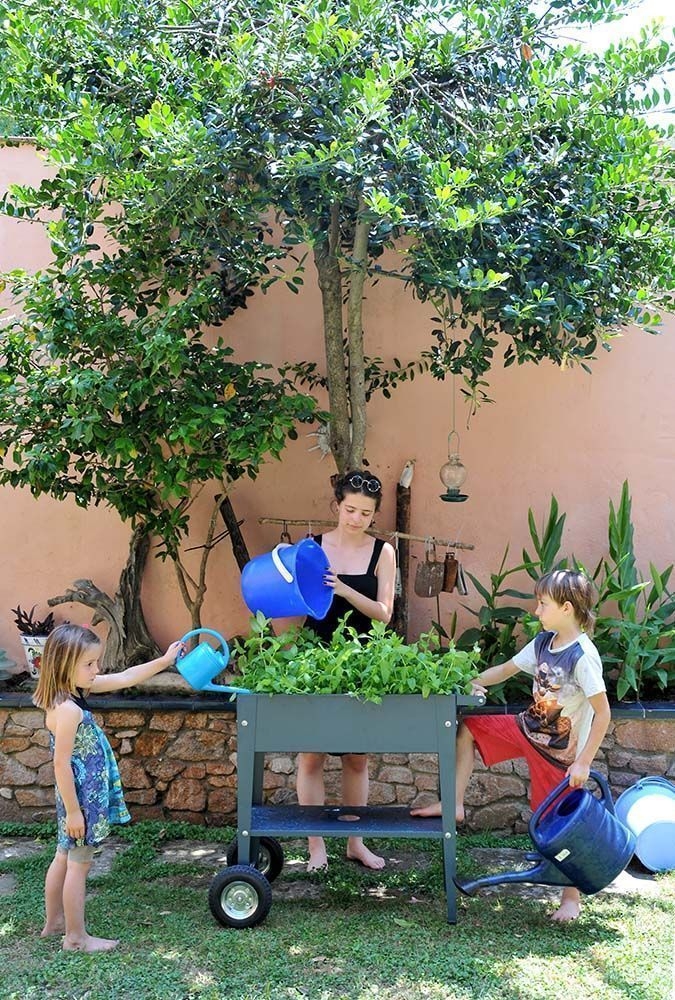 Planttafel Urban Trolley Antraciet - Afbeelding 4