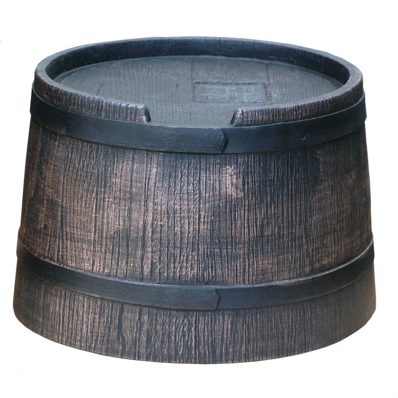 Regenton Roto houtlook 50 liter bruin