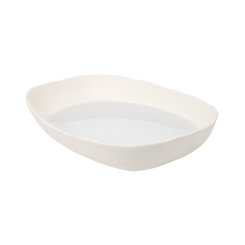 Singing Friend Ella Vogelbad - Keramiek - 32 cm - Beige - Afbeelding 2